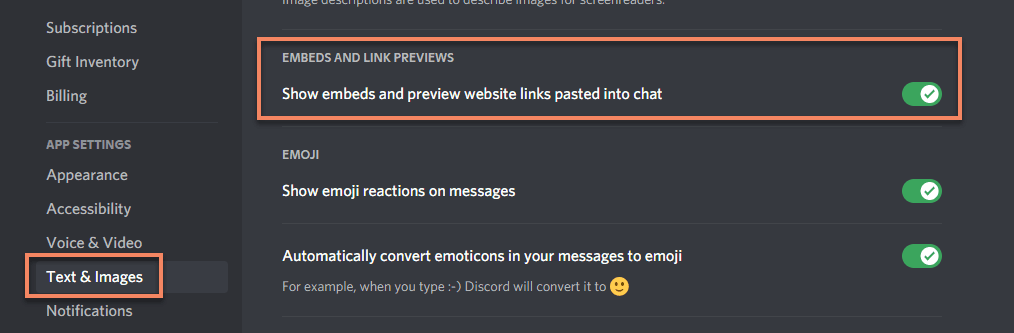 Permissions for Embedding Links in Discord